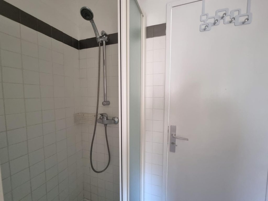 Shower cubical in the bathroom