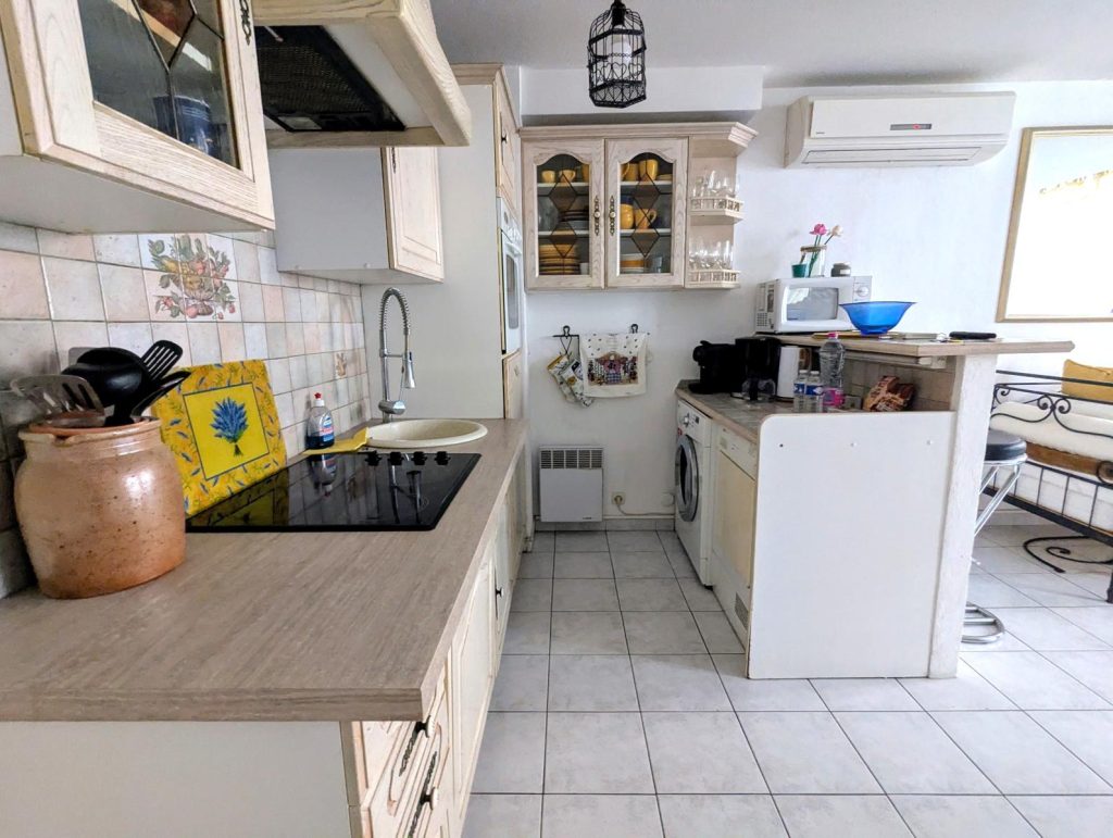 Open plan kitchen