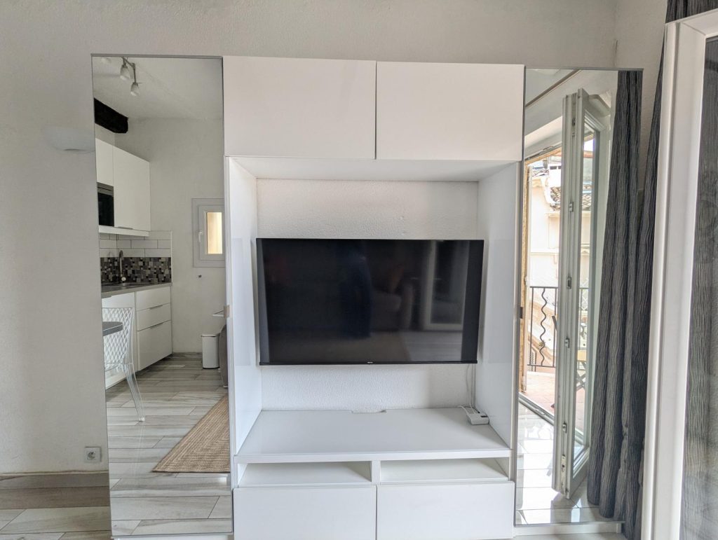 Two mirrored wardrobe